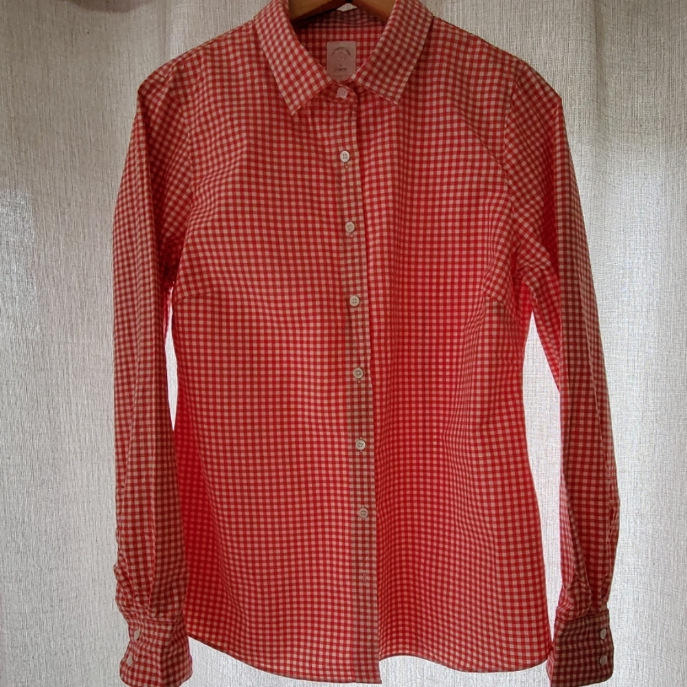 J. Crew Perfect Shirt Ladies size 8